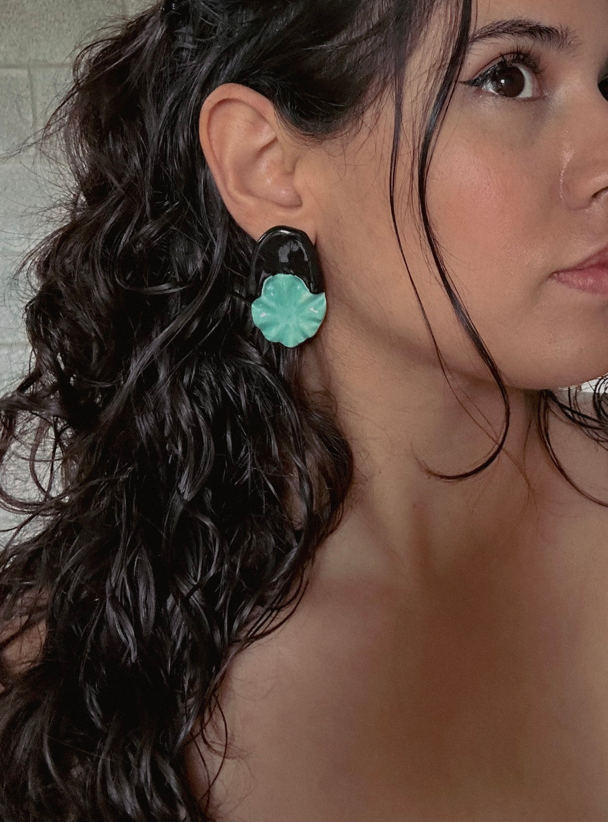 Pendientes -Coral-