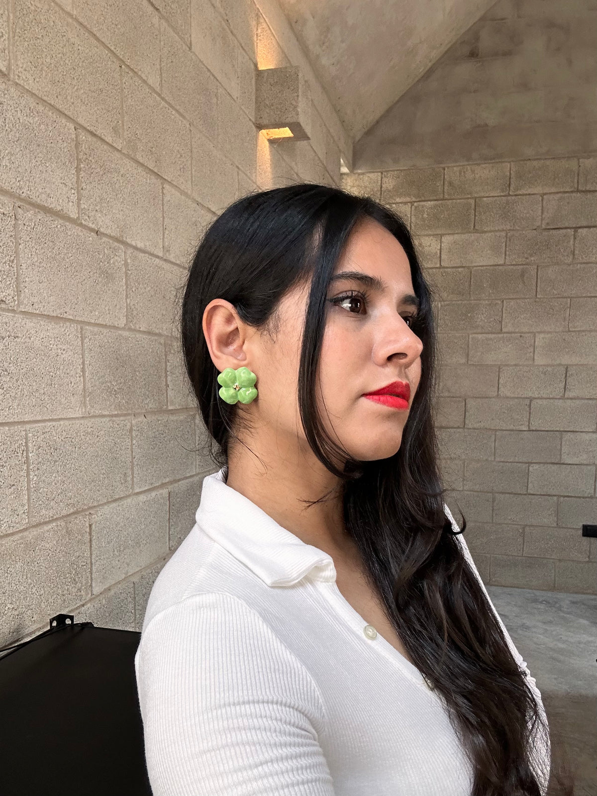 Pendientes -Violeta-