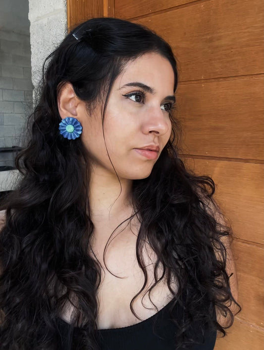 Pendientes -Sunflower-