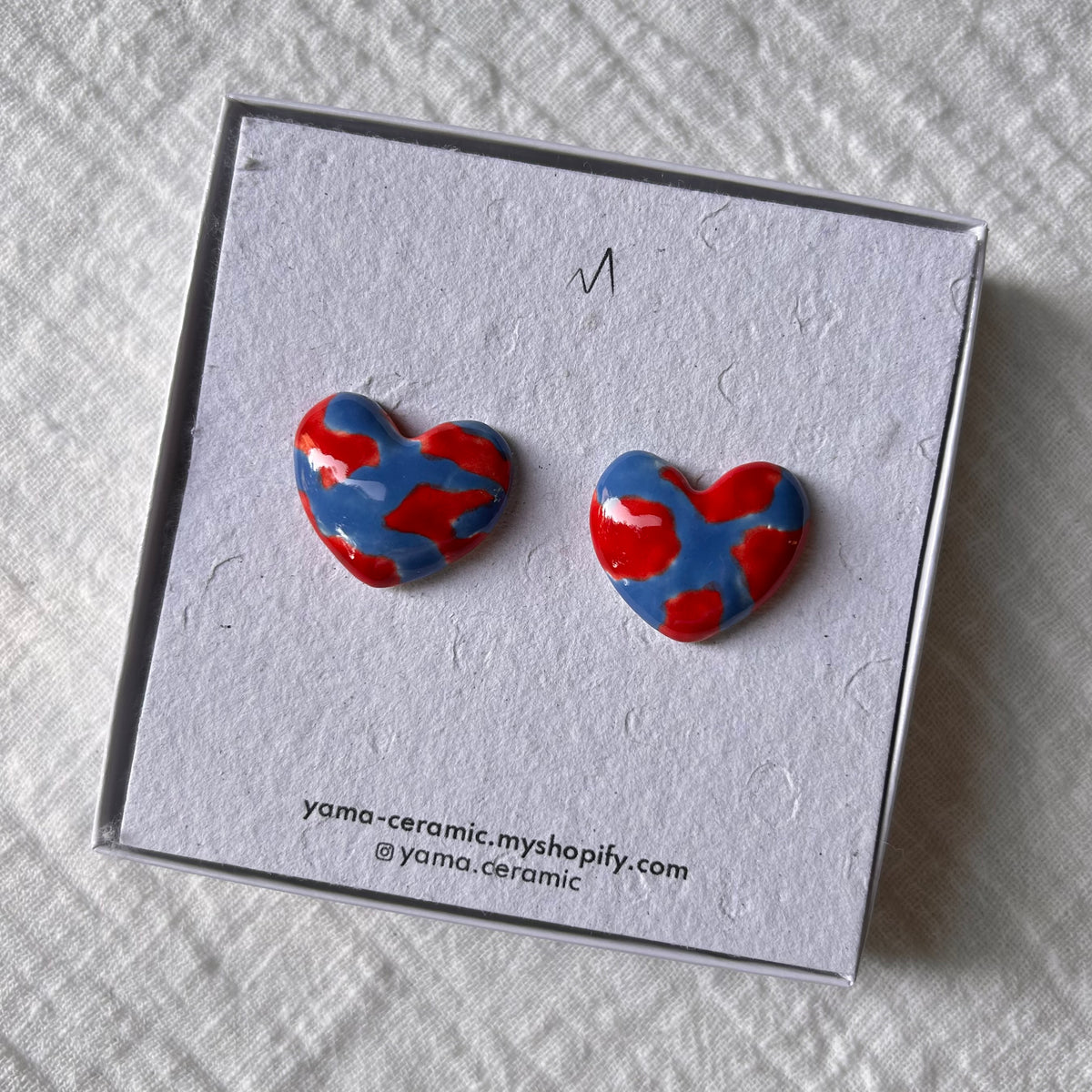 Pendientes -Corazón-